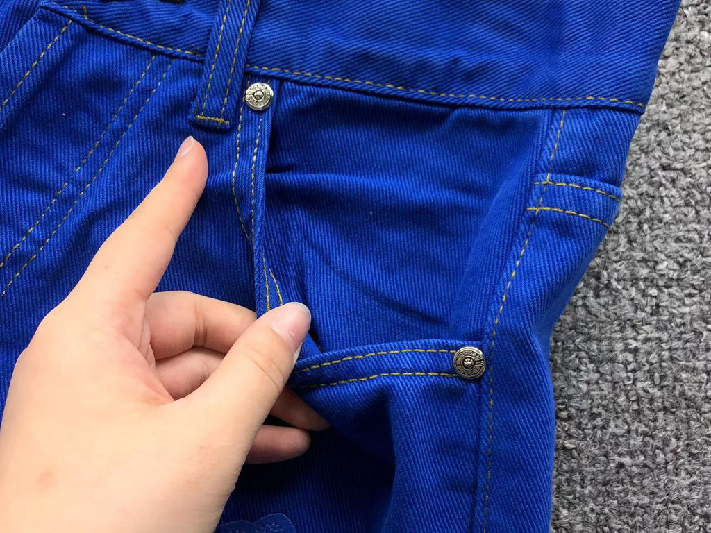 Blue Cross Patch Blue Denim Jeans™