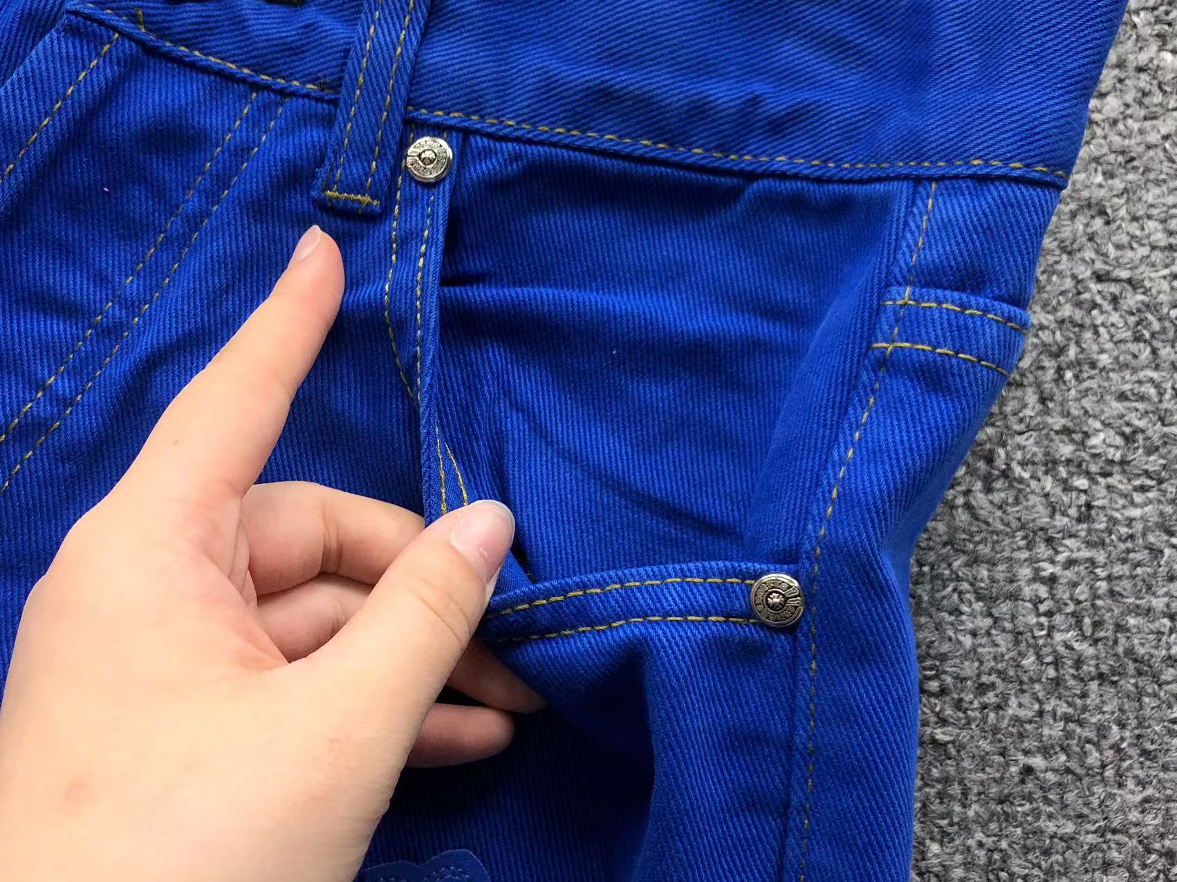 Blue Cross Patch Blue Denim Jeans™