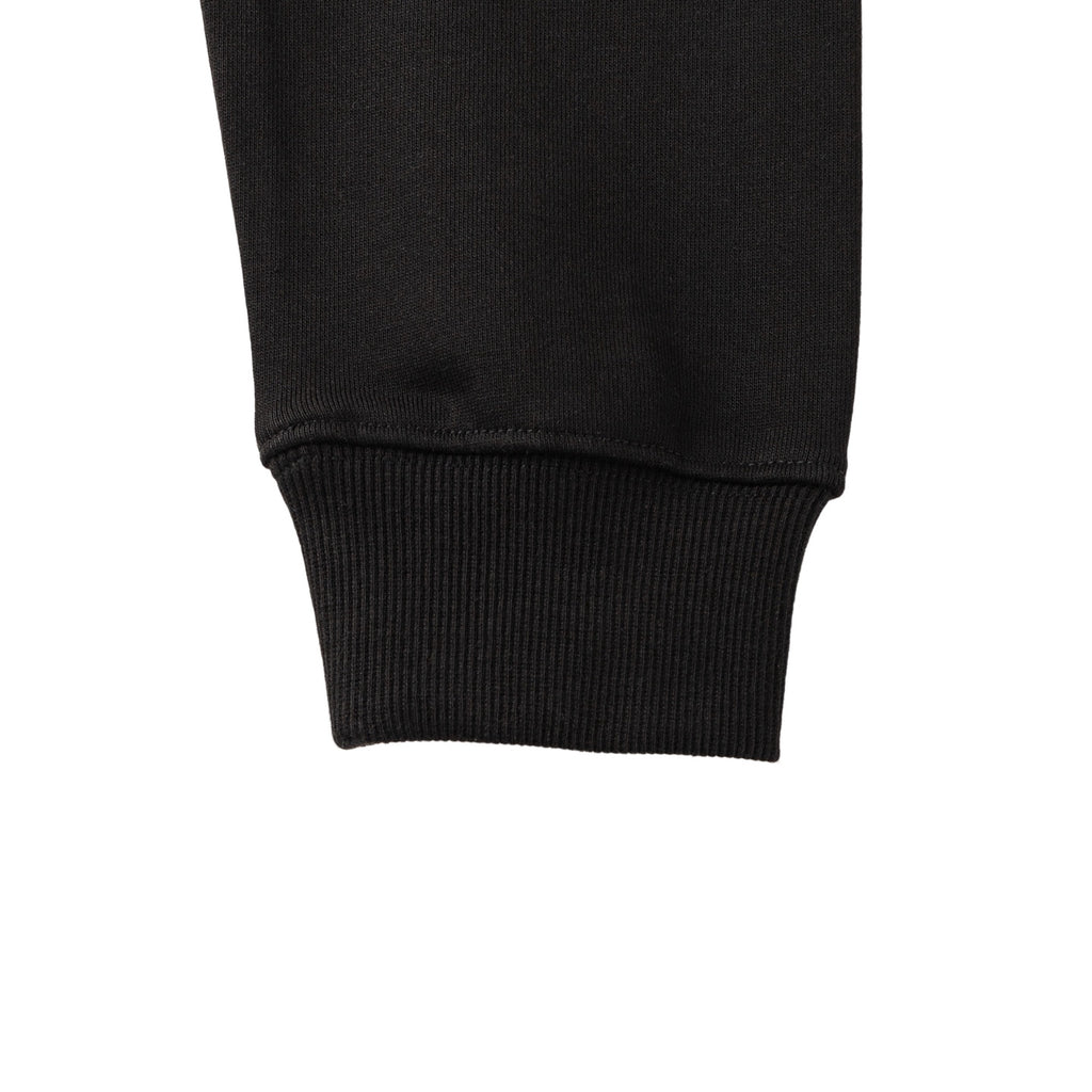 Blue Horse Shoe Logo Black Hoodie™