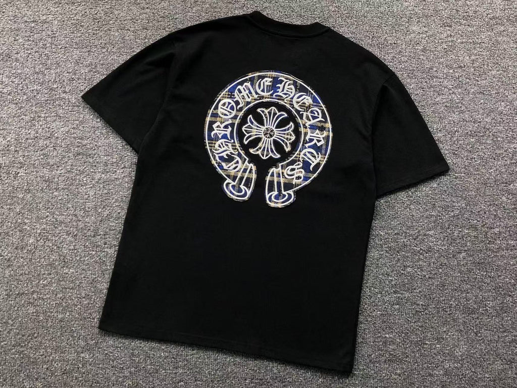 Checkered Horseshoe Logo T-Shirt™