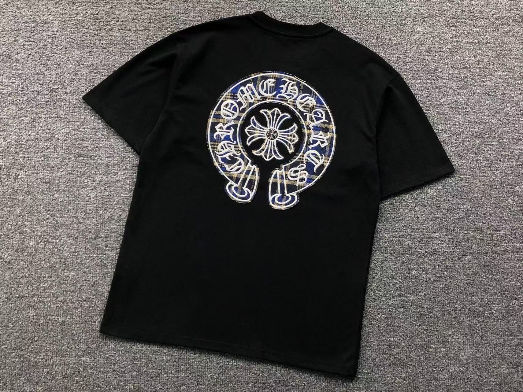 Checkered Horseshoe Logo T-Shirt™