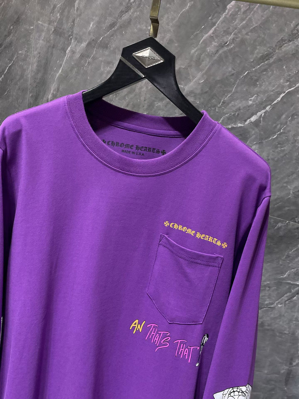 M-Boy I Want More Not Less Purple Long Sleeve™