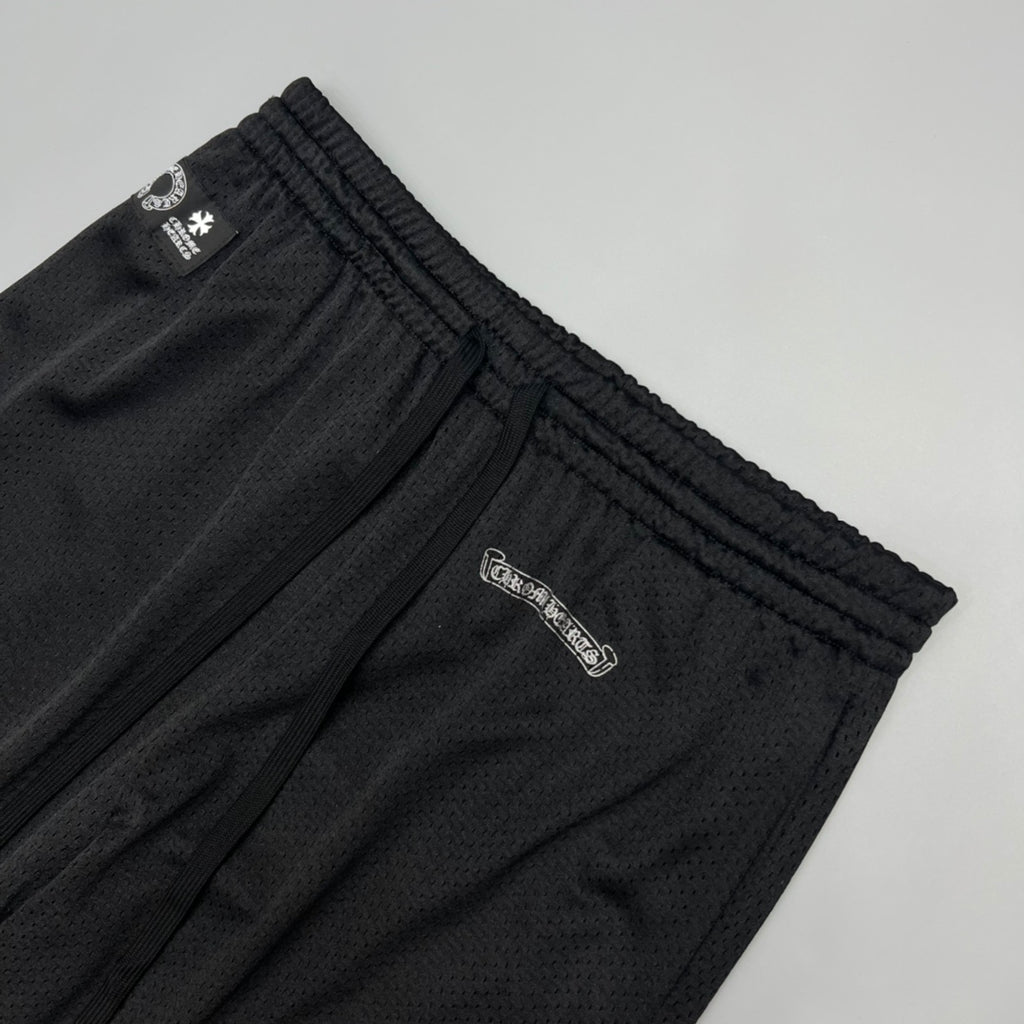 Black Mesh Sweatpants™