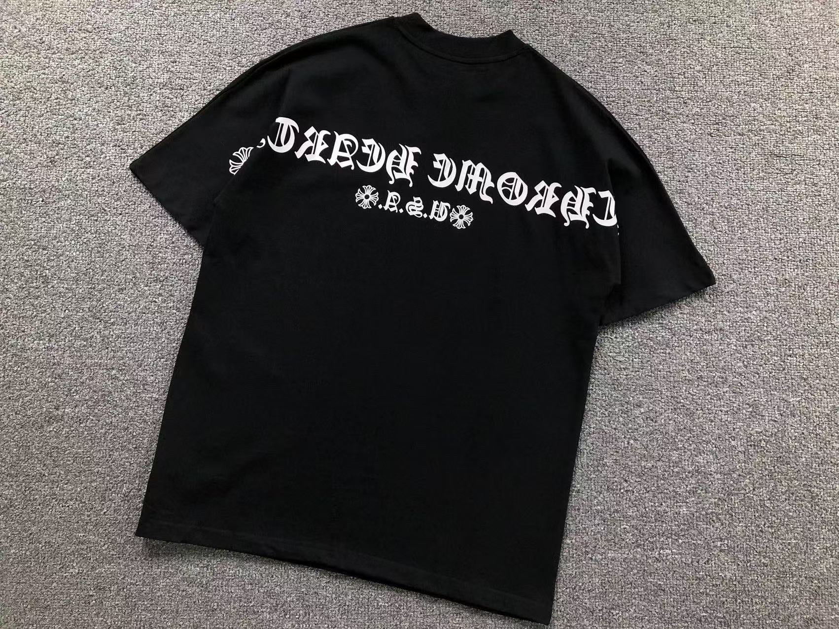 Reverse Typography Logo T-Shirt