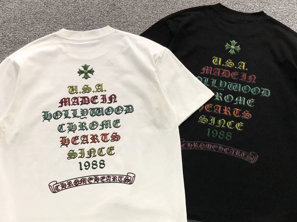 Colorful Typography T-Shirt™