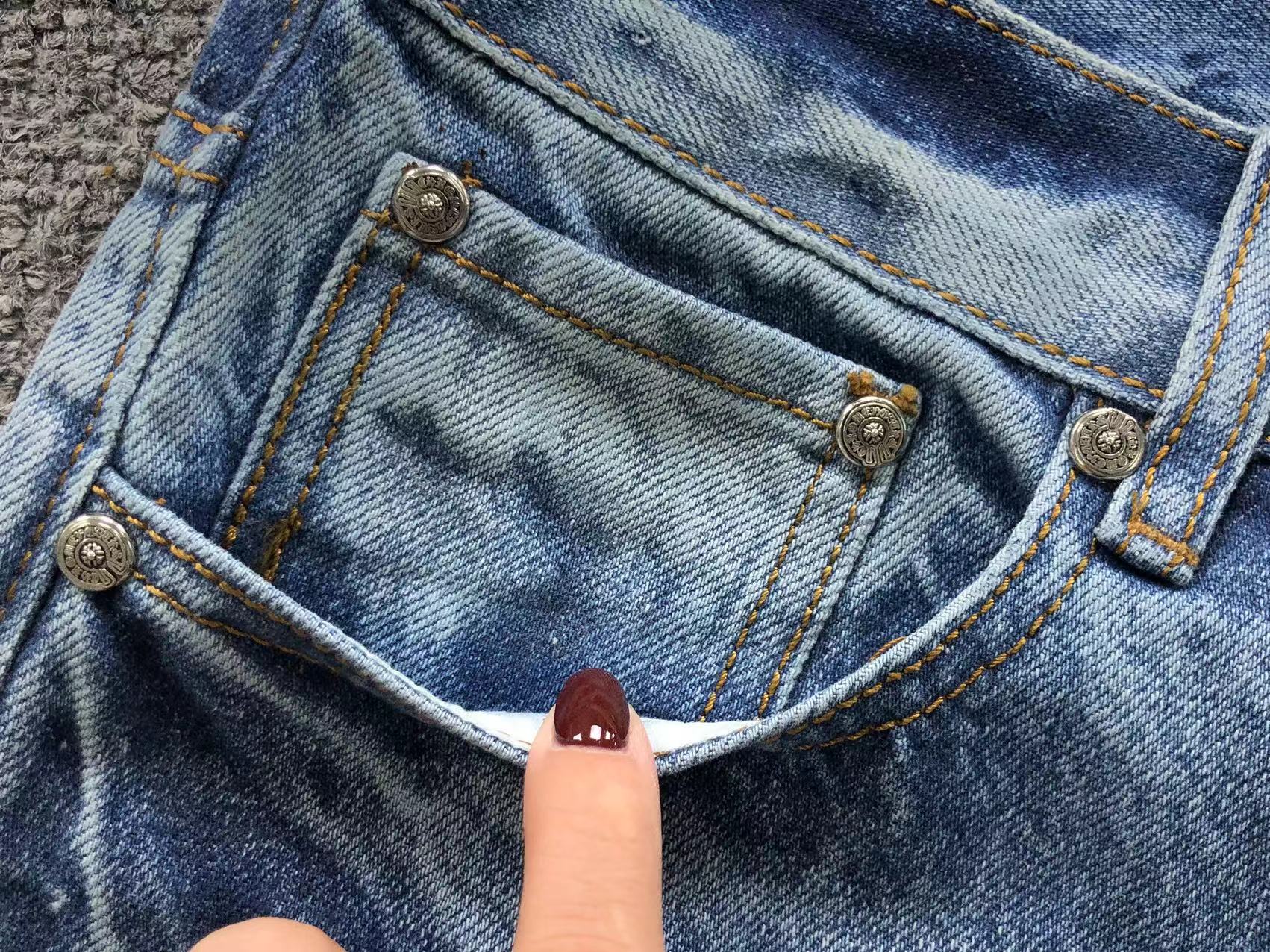 Mattyboy Cross Patch Denim Jeans™