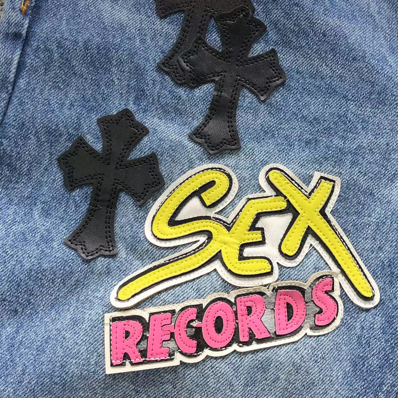 Mattyboy Cross Patch Denim Jeans™