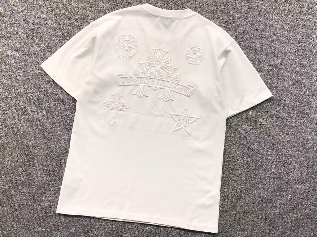 Triple Cross Typography Logo T-Shirt™