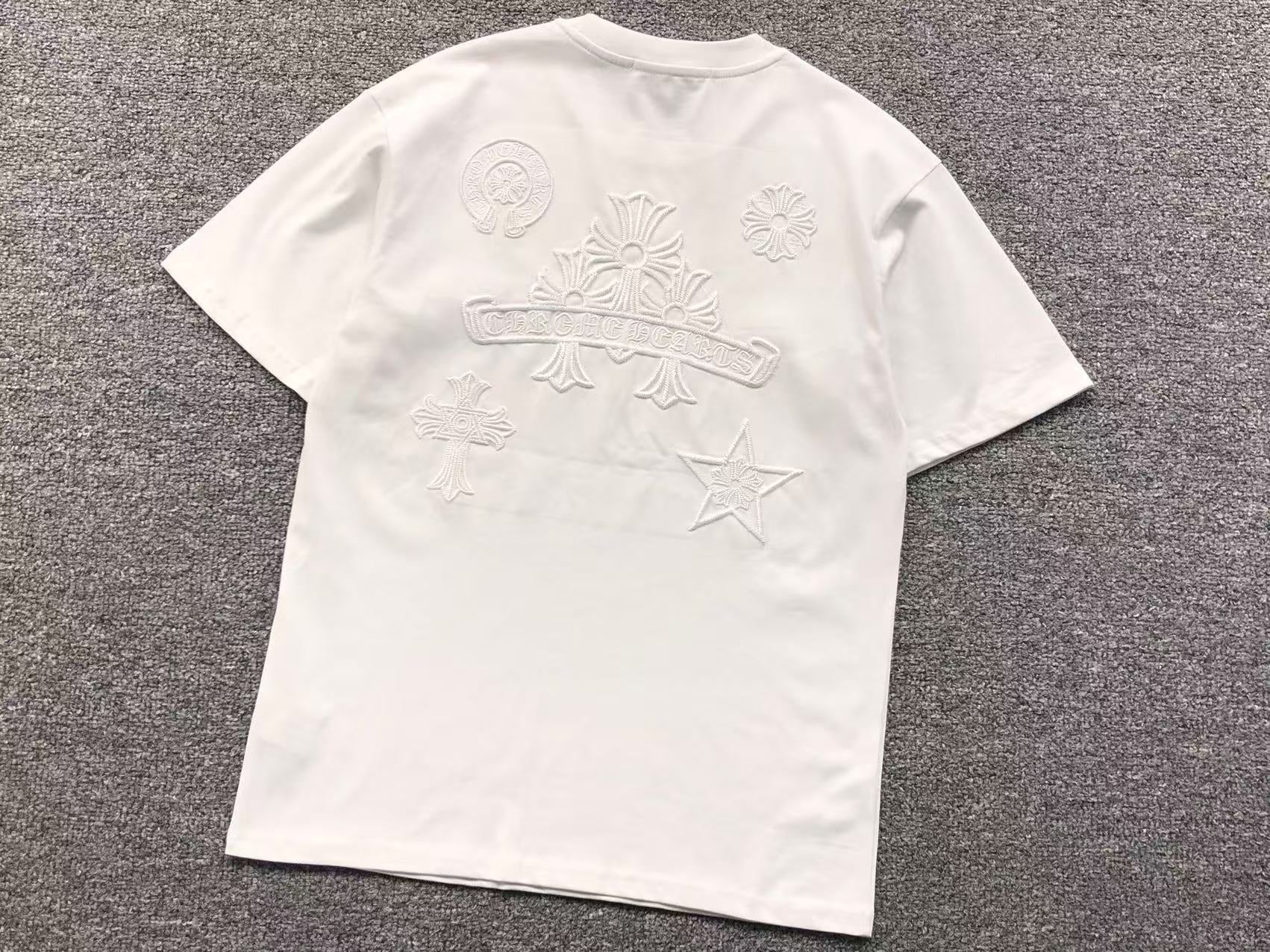 Triple Cross Typography Logo T-Shirt™