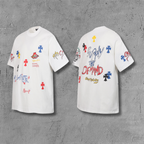 Multicolor Supply The Demand White T-Shirt™