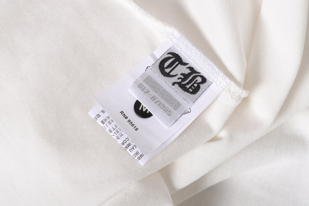 Red Outline Horseshoe White T-Shirt™