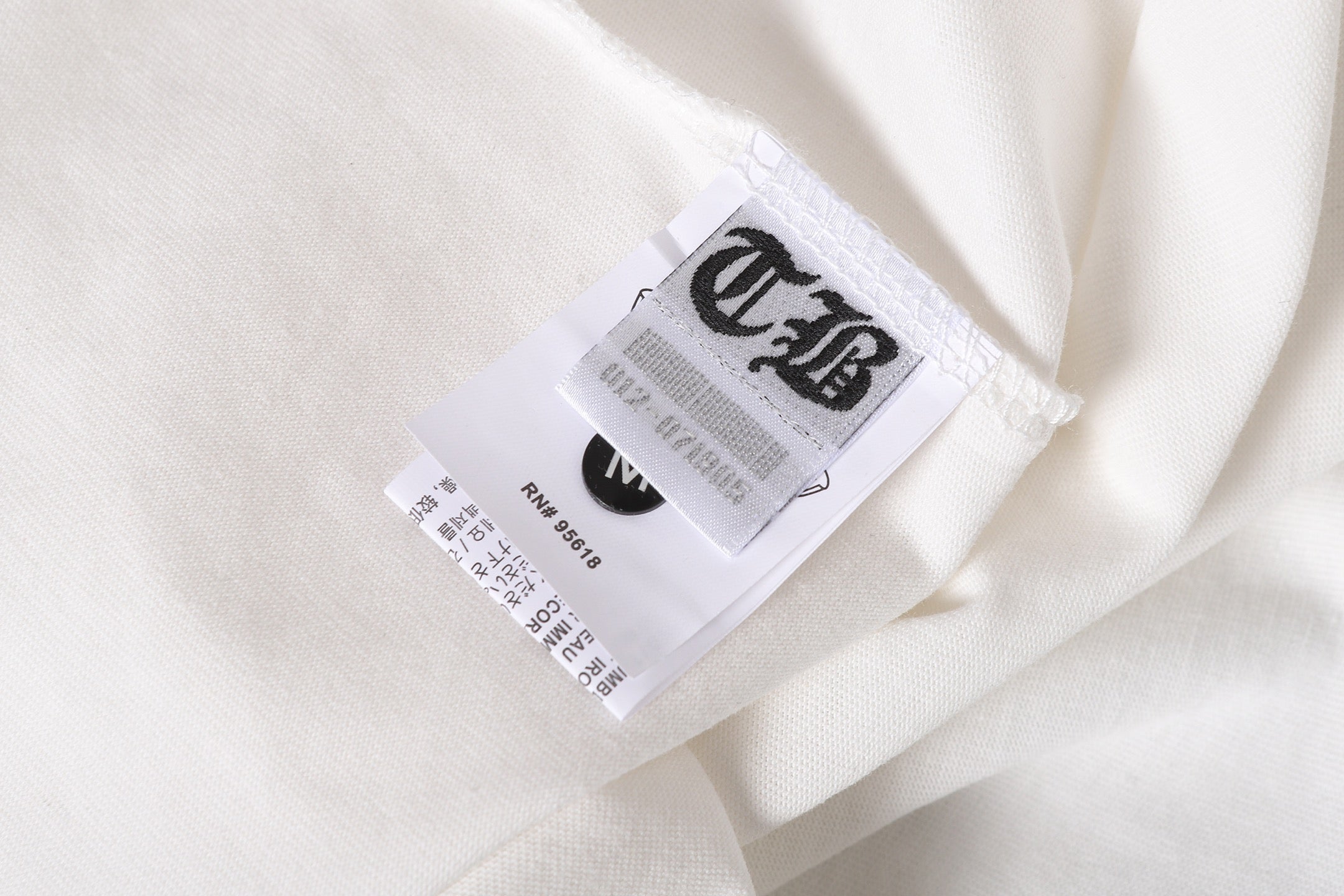 Red Outline Horseshoe White T-Shirt™