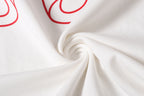 Red Outline Horseshoe White T-Shirt™