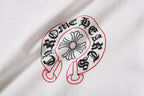 Red Outline Horseshoe White T-Shirt™