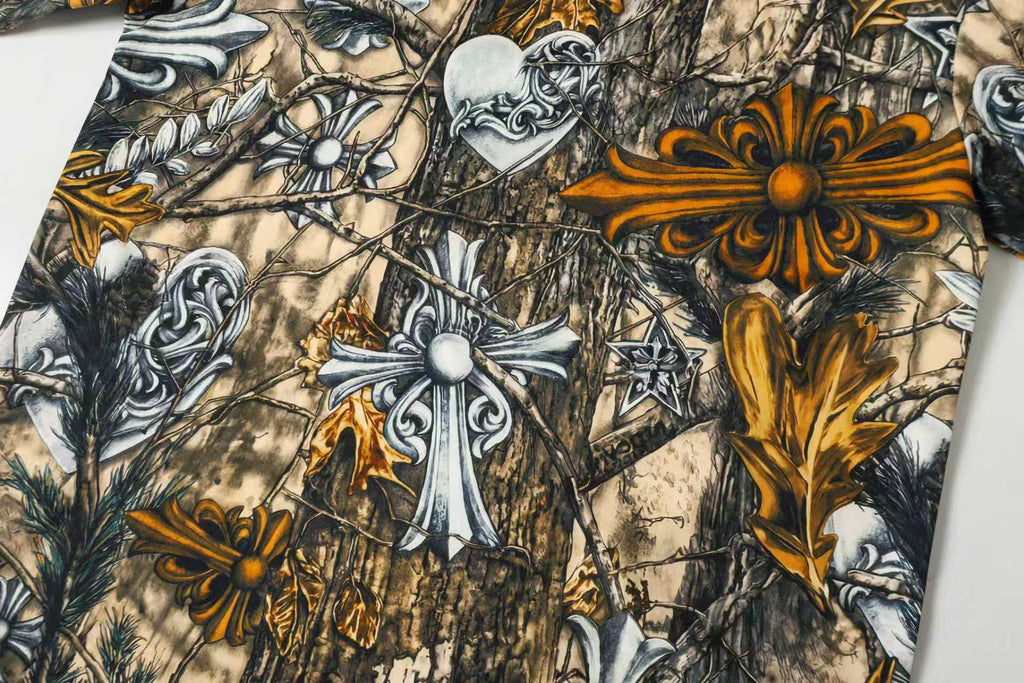 Camo Gothic Cross T-Shirt™