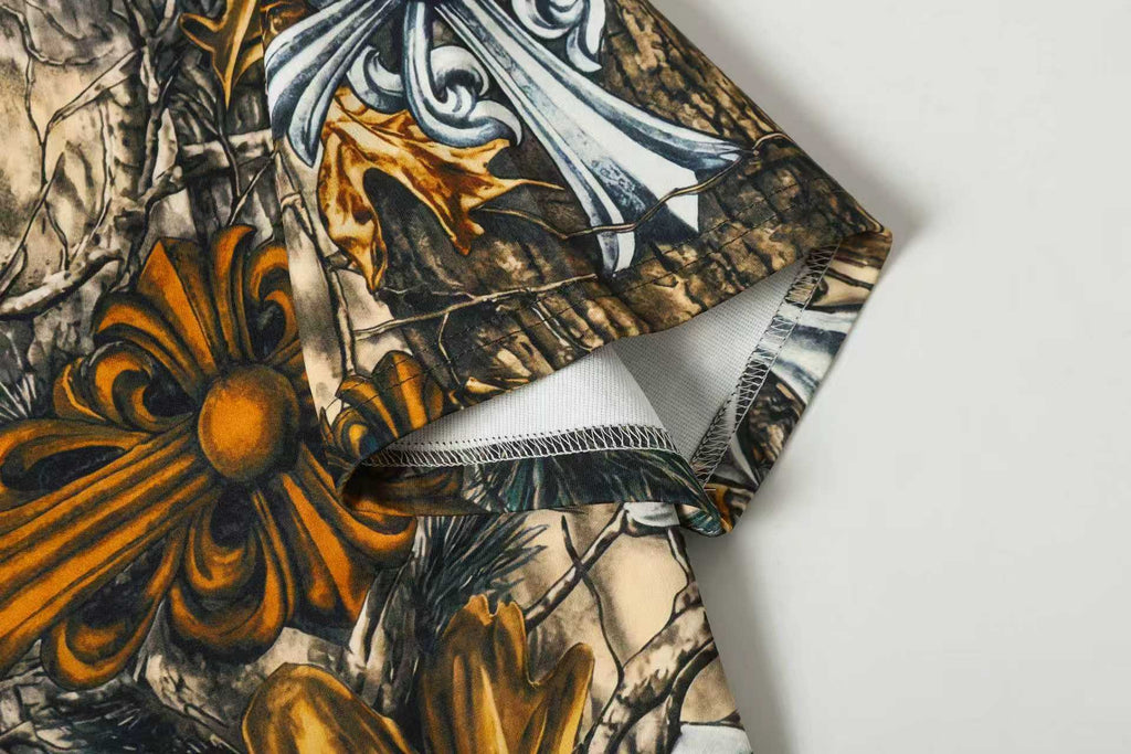Camo Gothic Cross T-Shirt™