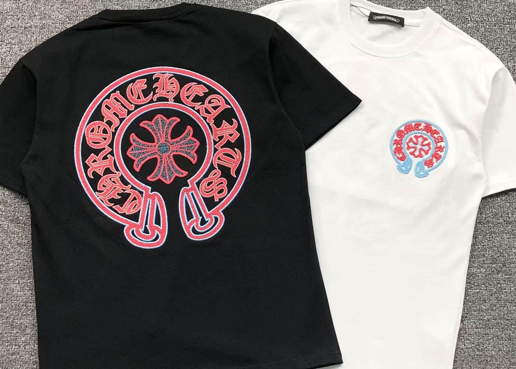 Red & Blue Horseshoe Logo T-Shirt™