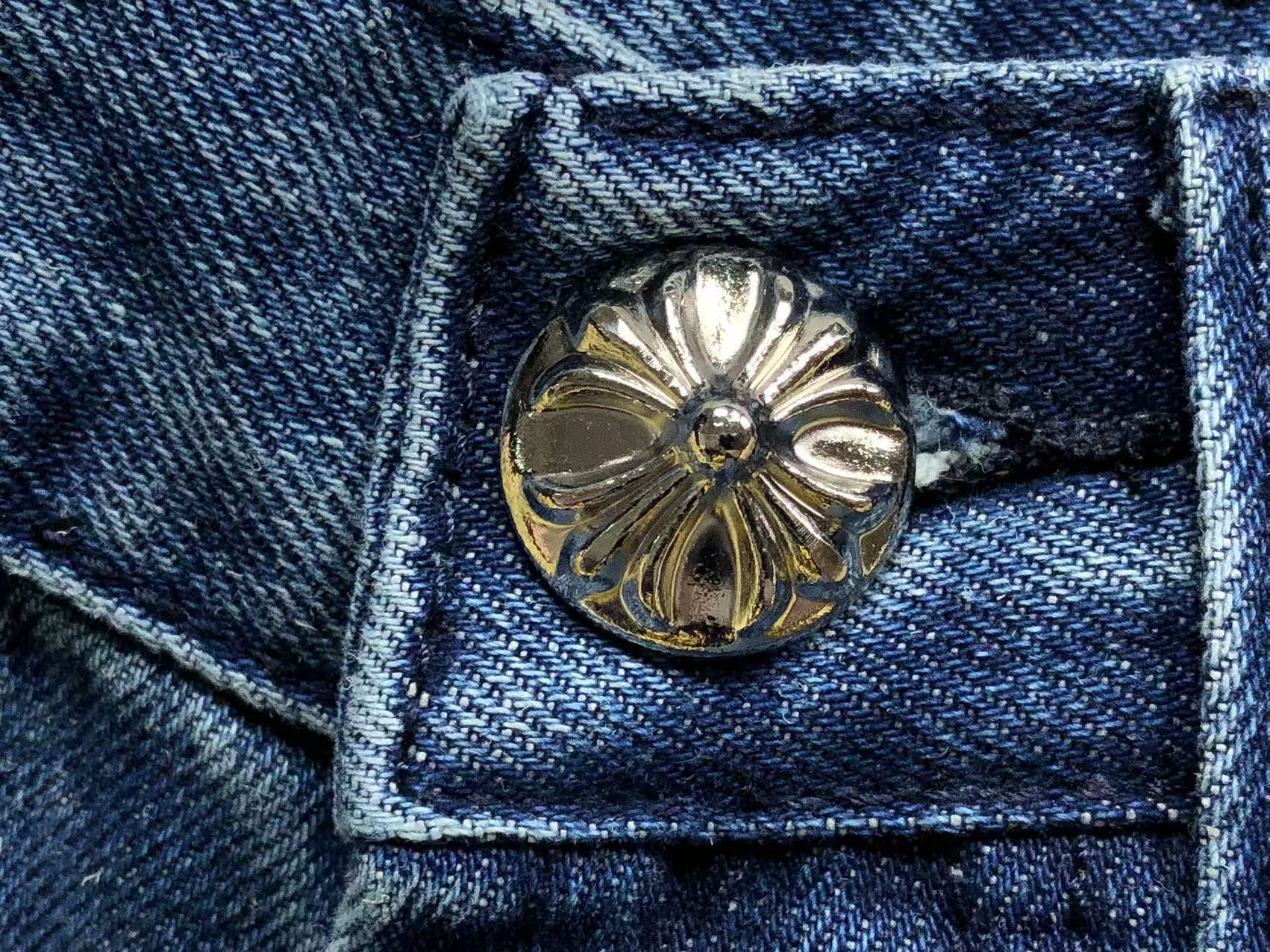 Multcolor Cross Patch Denim Jeans™