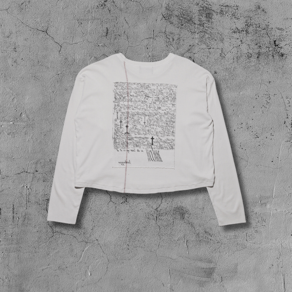 ER* Manuscript White Long Sleeve™