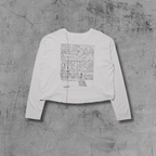 ER* Manuscript White Long Sleeve™