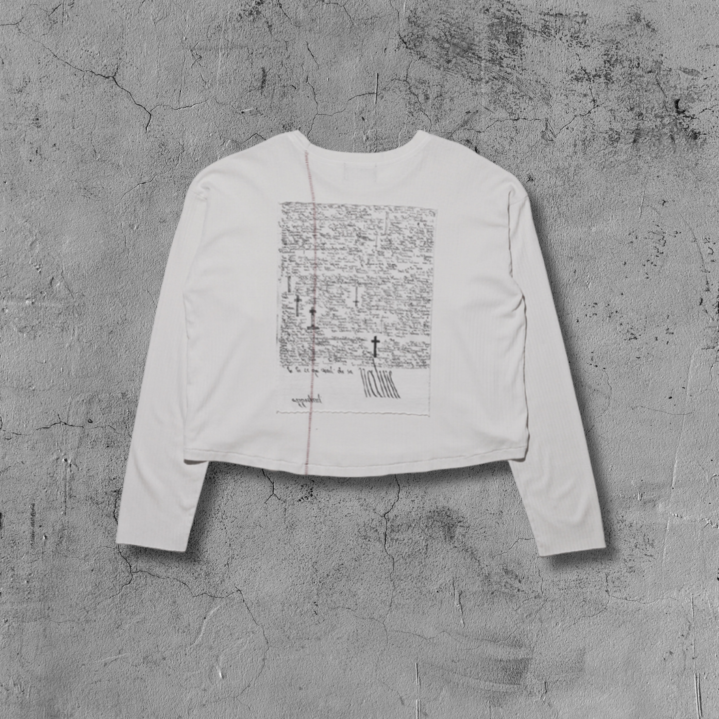 ER* Manuscript White Long Sleeve™