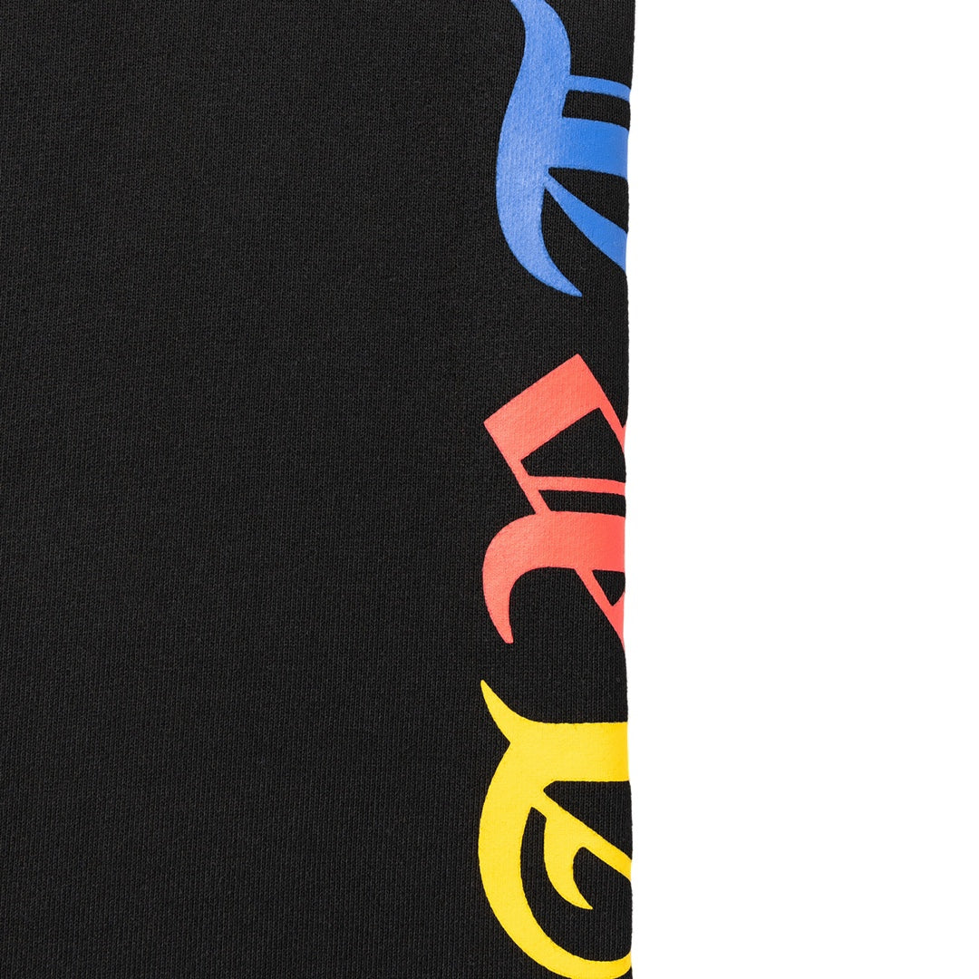 Multicolor Crosses Black Full Zip Hoodie™