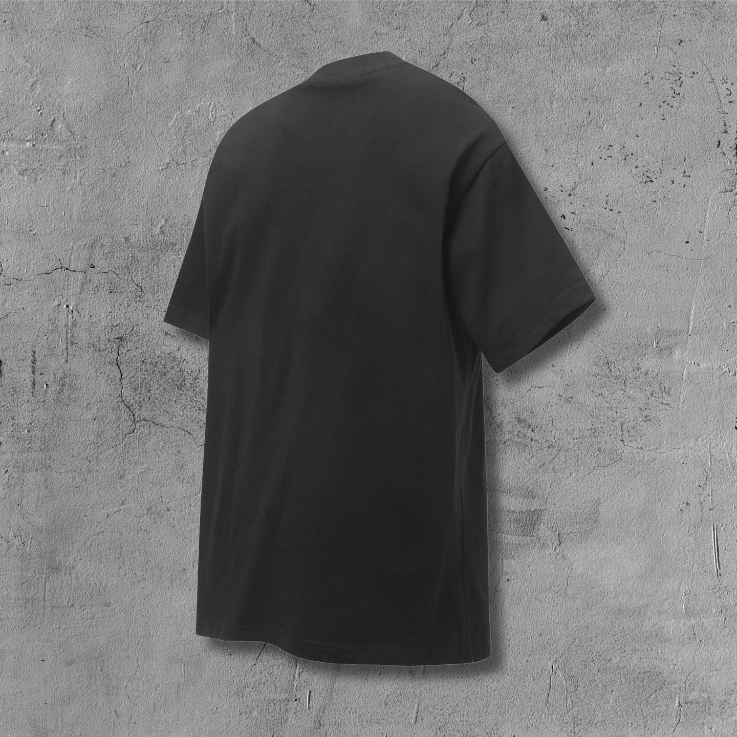 Painted Multicolor Cross Black T-Shirt™