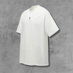 Metal Cross Patch White T-Shirt™