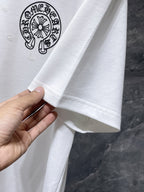 Distressed Horseshoe Cross White T-Shirt™