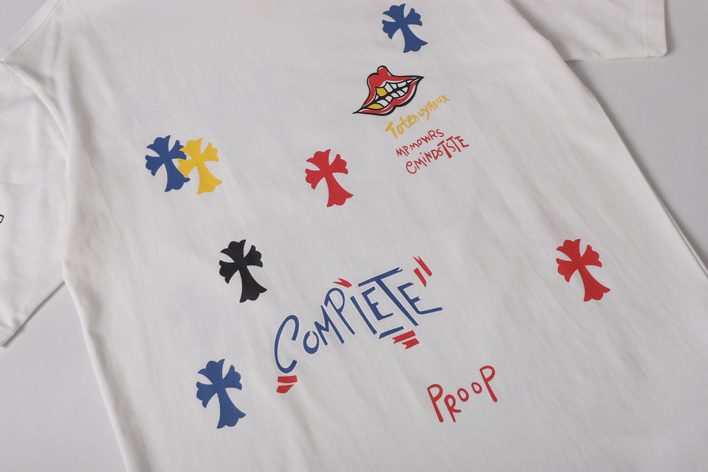 Multicolor Supply The Demand White T-Shirt™
