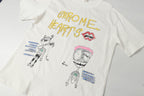 Cartoon Sketch White T-Shirt™