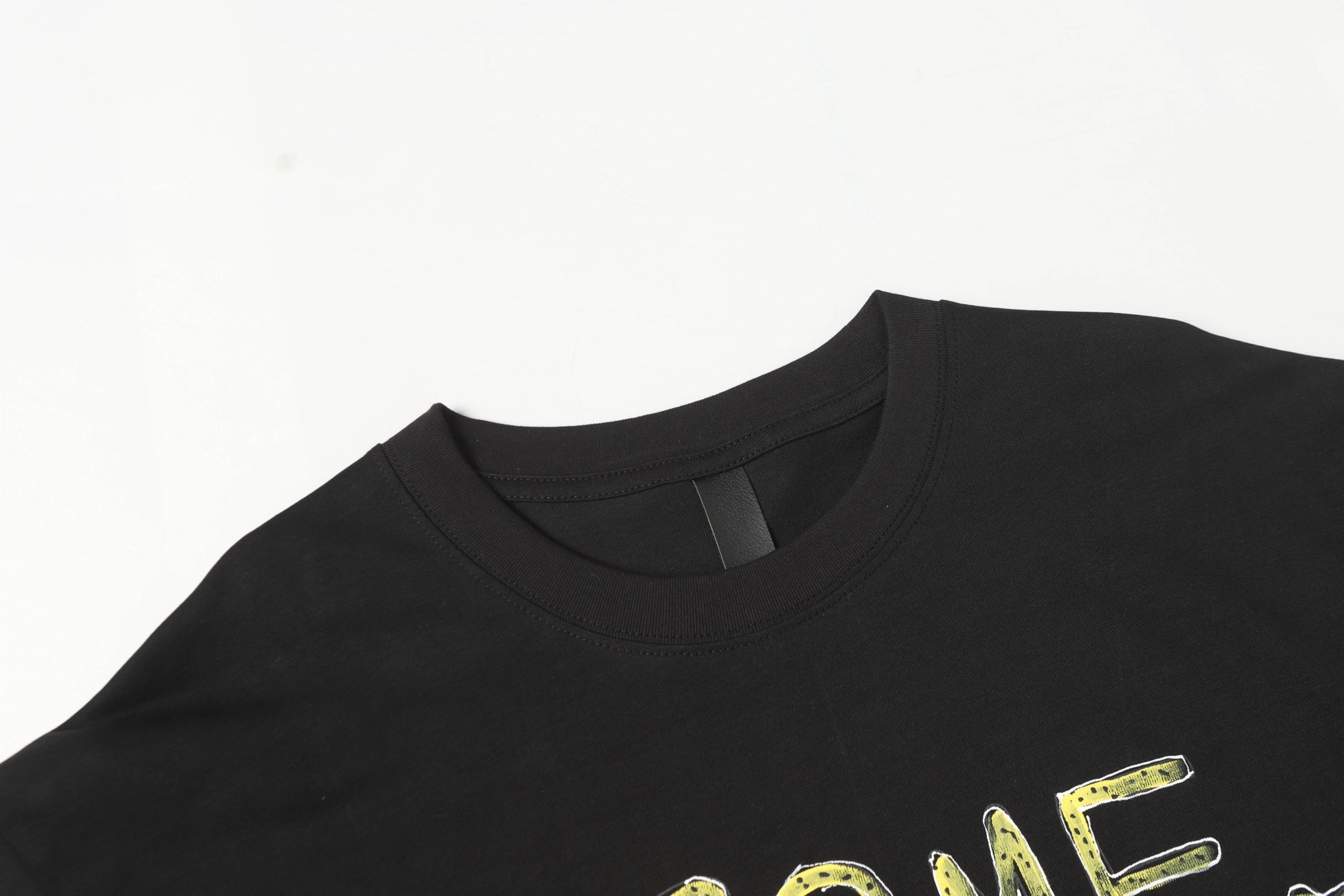 Cartoon Sketch Black T-Shirt™
