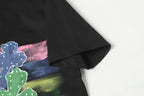 Painted Multicolor Cross Black T-Shirt™