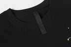 Blue Yellow Painted Cross Black T-Shirt™