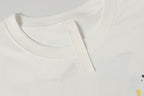 Blue Yellow Painted Cross White T-Shirt™