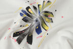 Blue Yellow Painted Cross White T-Shirt™