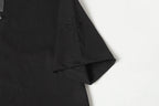 Metal Cross Patch Black T-Shirt™