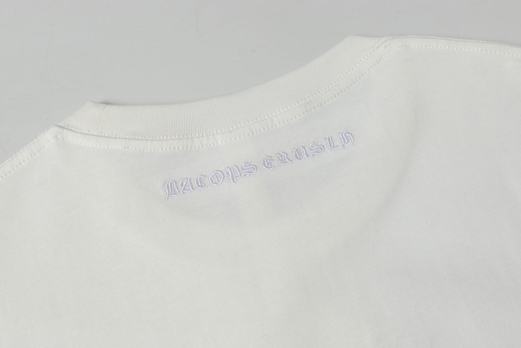 Metal Cross Patch White T-Shirt™