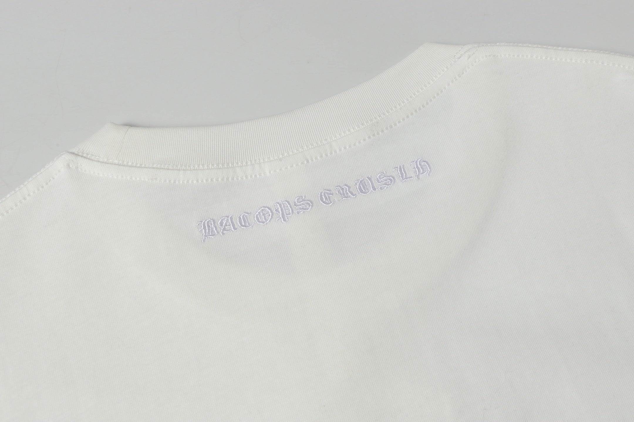 Metal Cross Patch White T-Shirt™