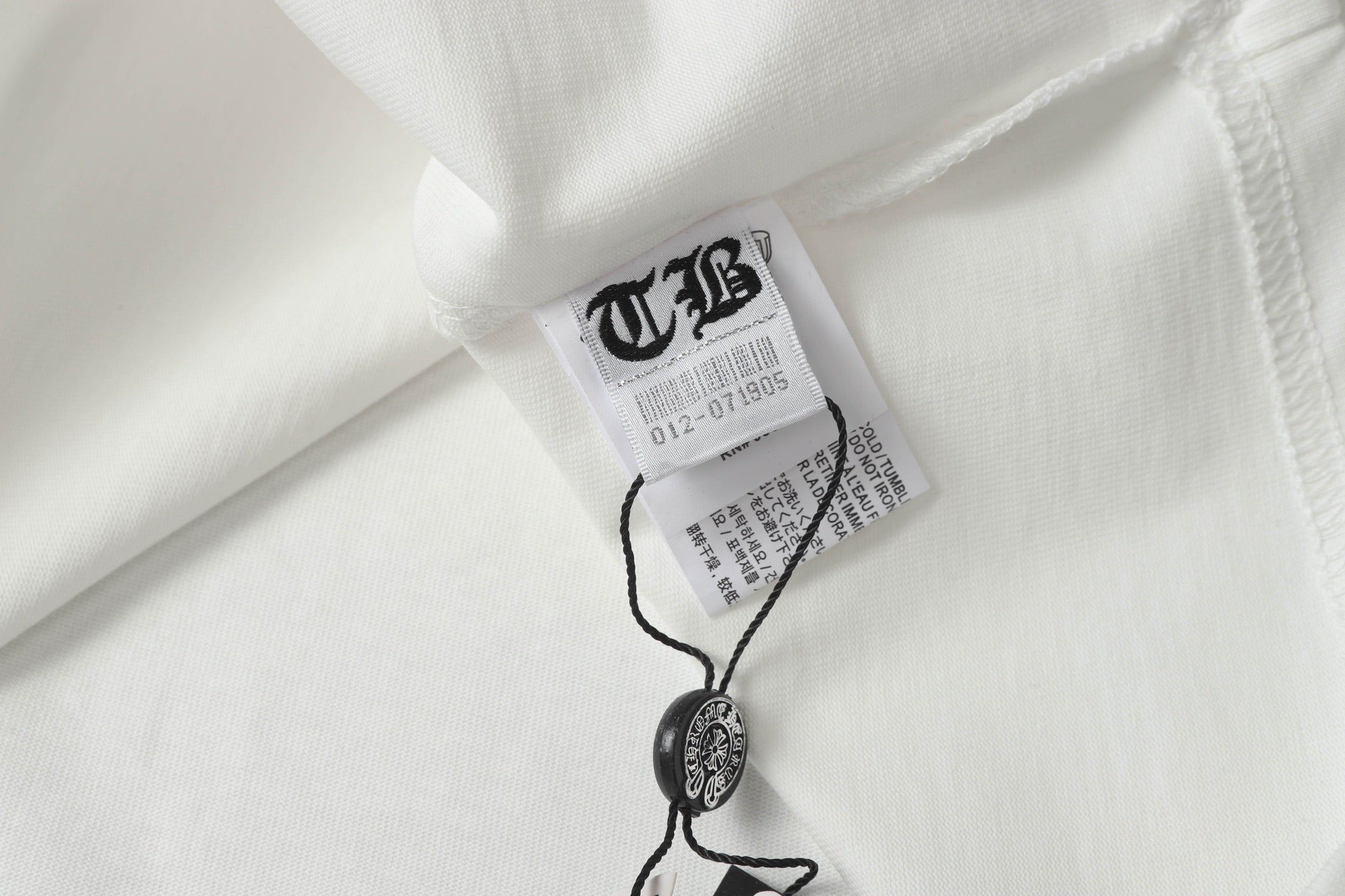 Metal Cross Patch White T-Shirt™