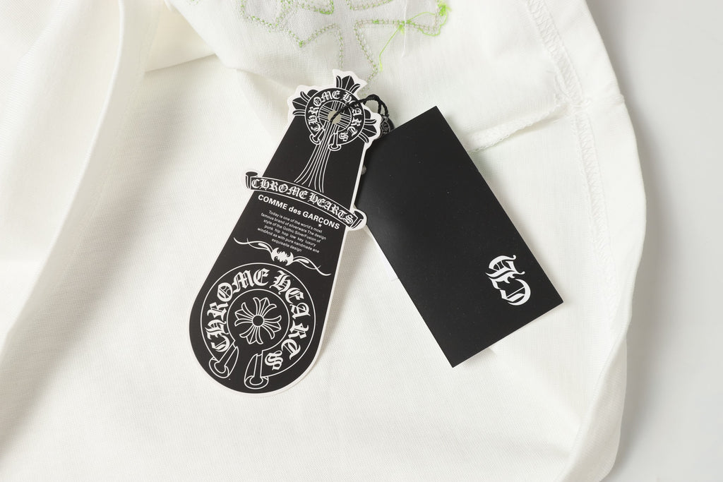 Green Cross Patch White T-Shirt™