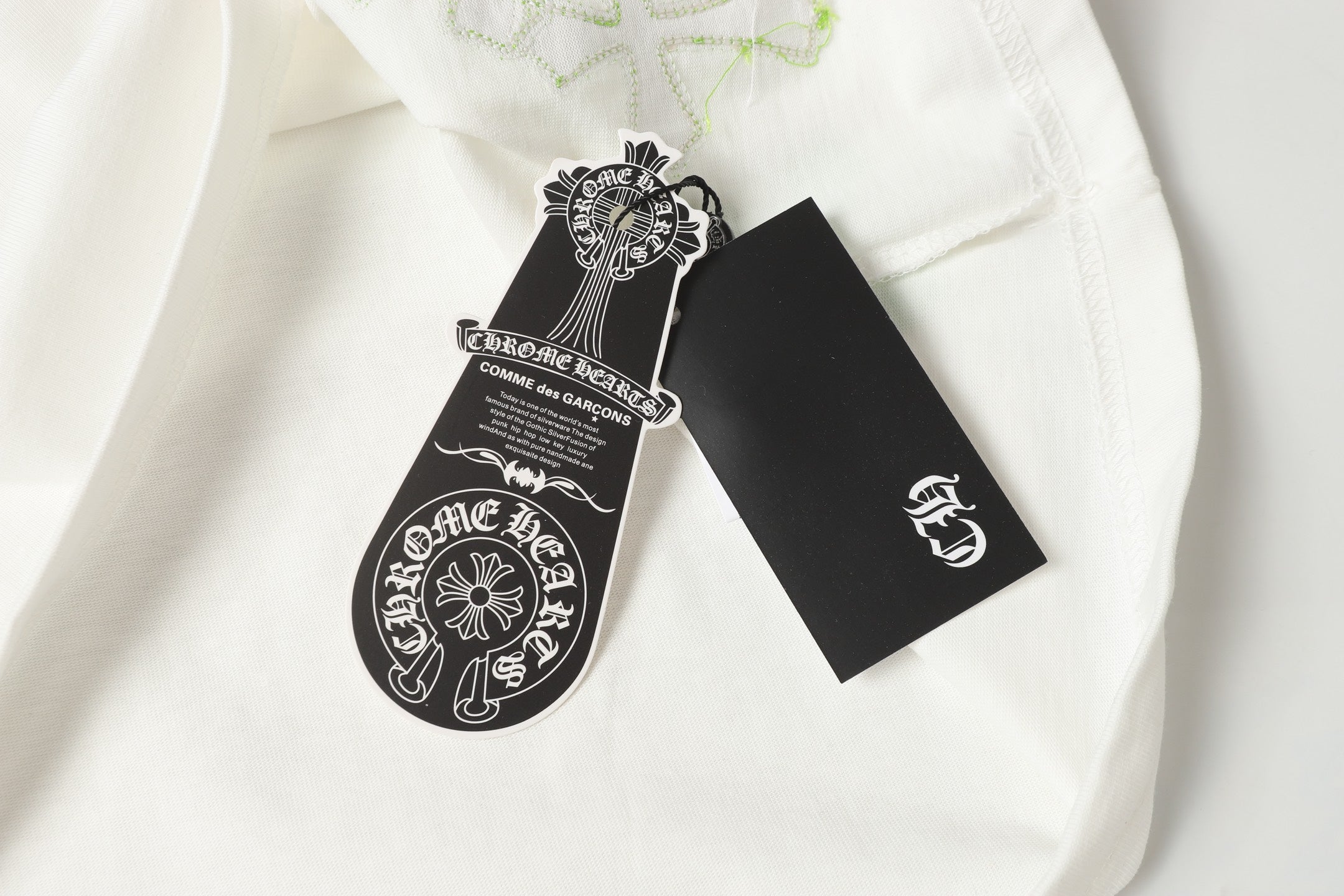Green Cross Patch White T-Shirt™