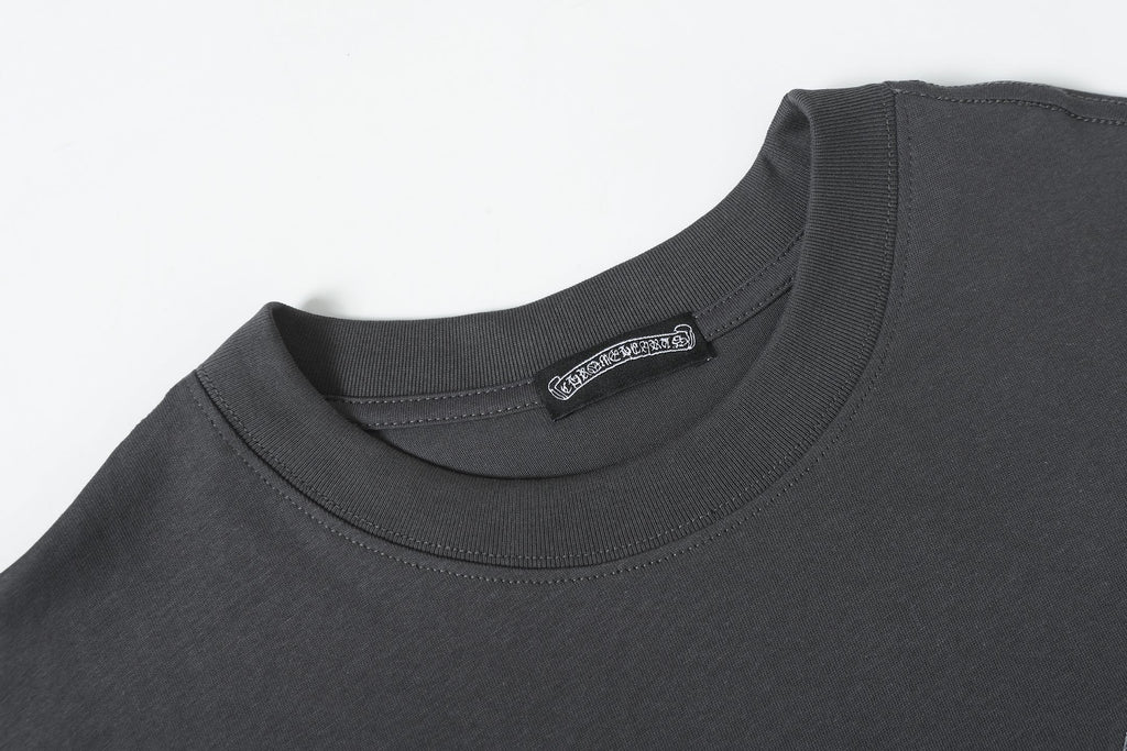 Black Outline Cross Grey T-Shirt™