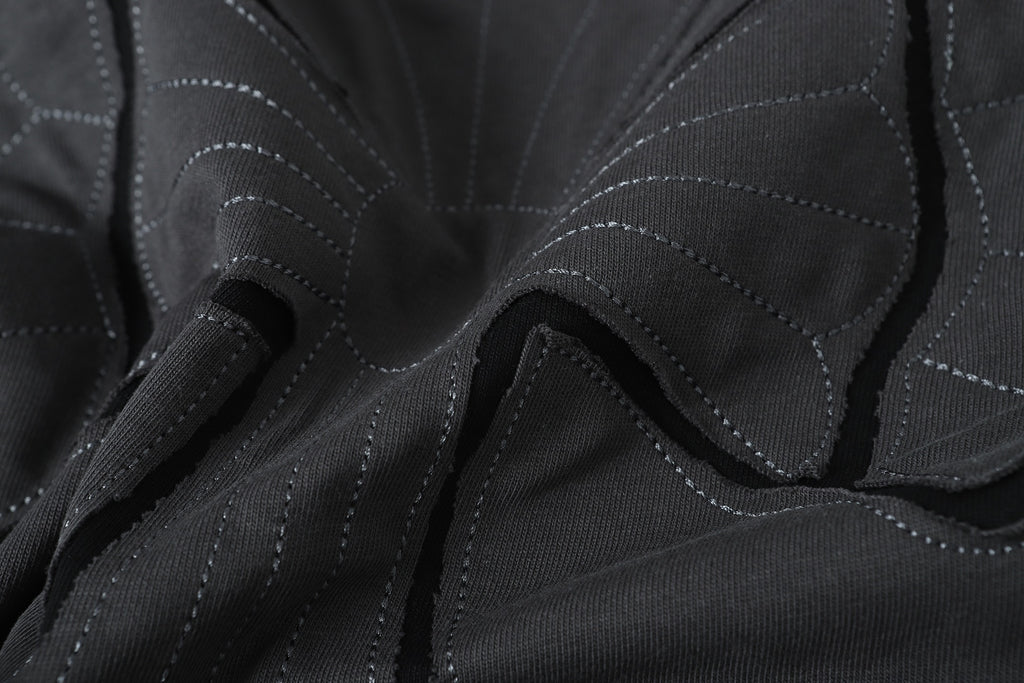 Black Outline Cross Grey T-Shirt™
