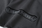 Black Outline Cross Grey T-Shirt™