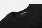 Grey Outline Cross Black T-Shirt™
