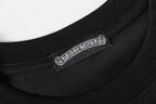 Grey Outline Cross Black T-Shirt™