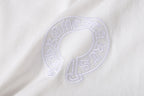 White Outline Cross White T-Shirt™