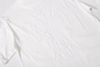 White Outline Cross White T-Shirt™