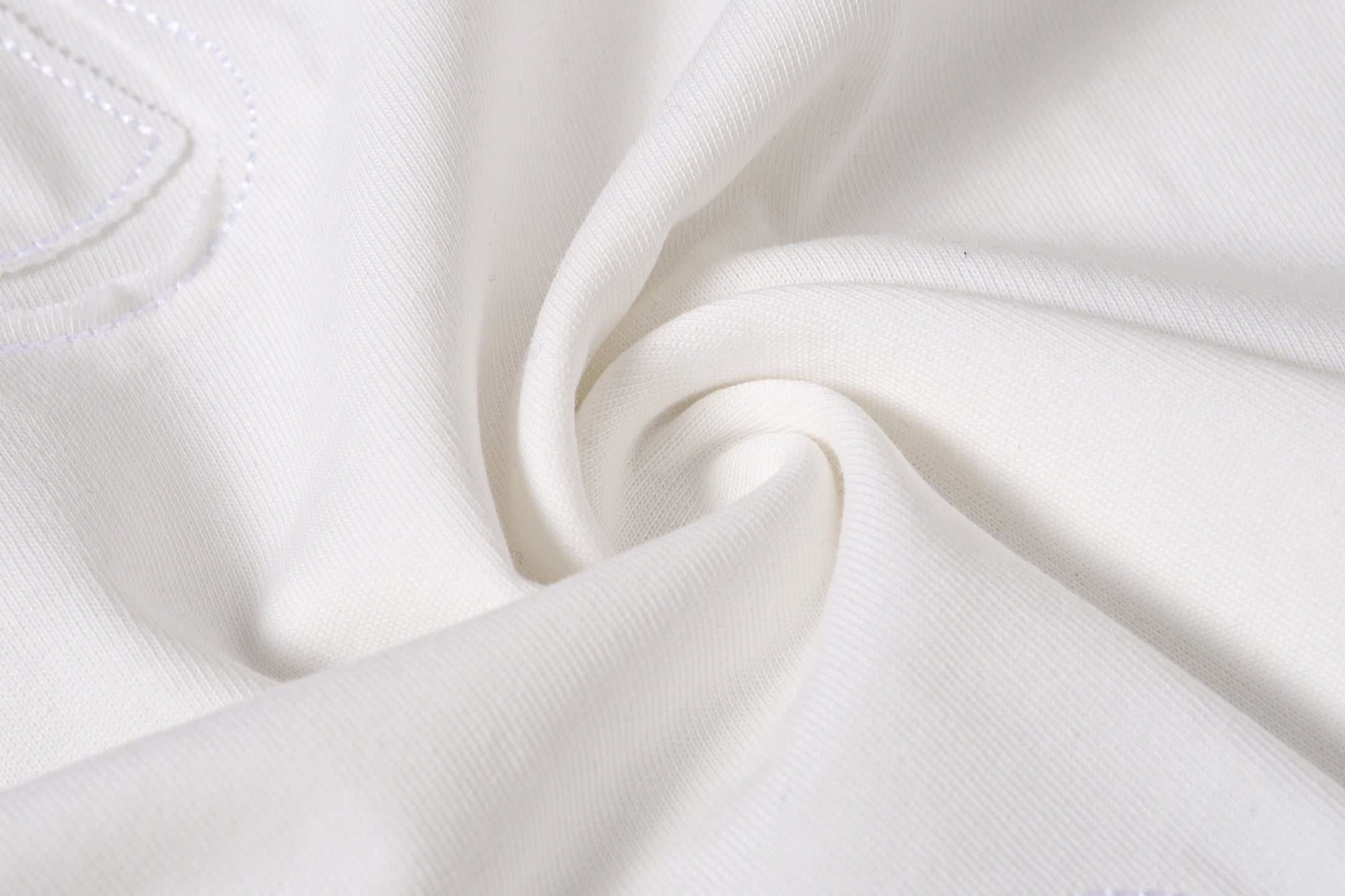 White Outline Cross White T-Shirt™